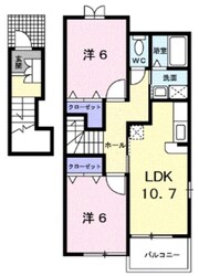 ラメゾンシュラコリーヌドゥの物件間取画像